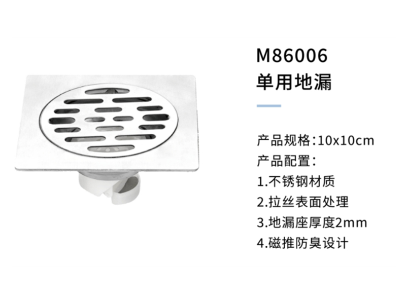 單用地漏M86006